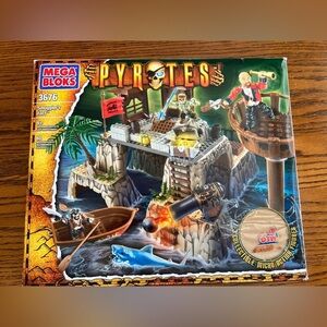 Vintage Mega Bloks Pyrates Smugglers Fort Set Retro